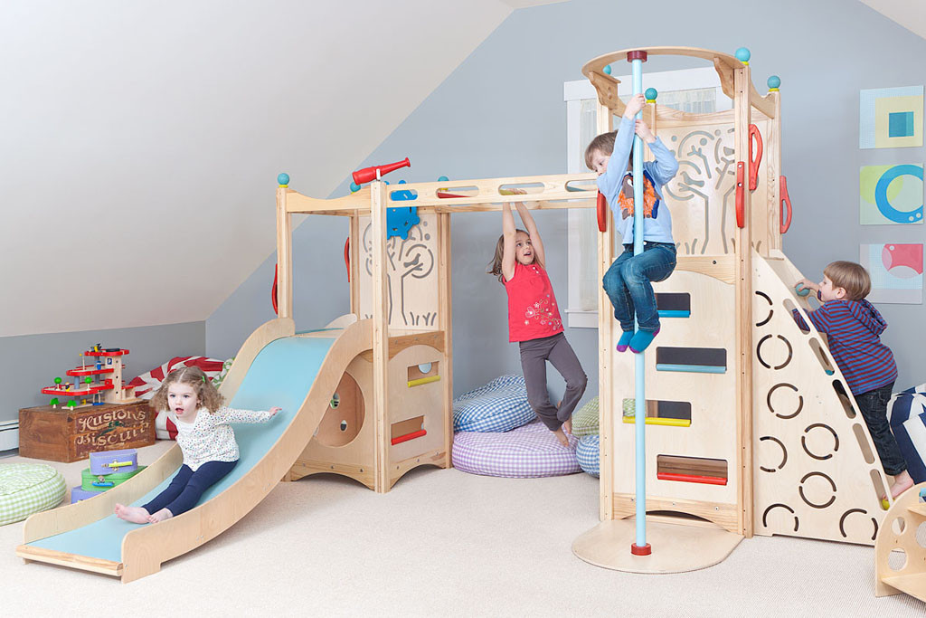 Indoor Gym Kids
 Get Ready For Spring Jungle Gym Installations