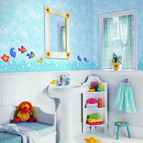 Kids Bathroom Art
 Themes For Kids Bathrooms