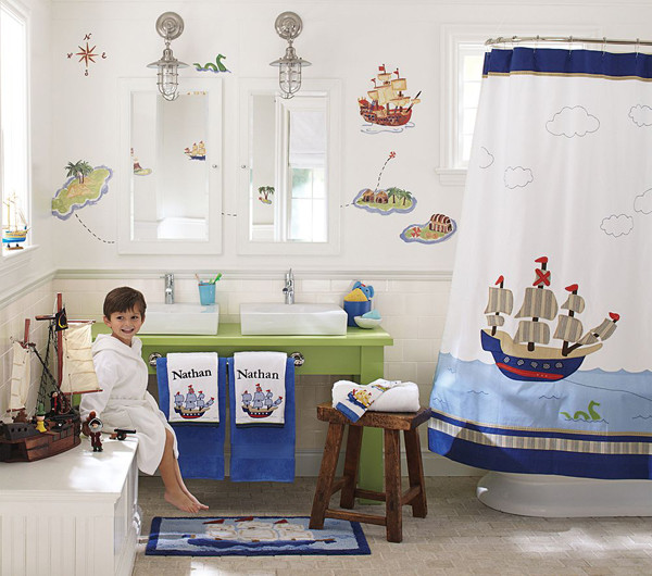 Kids Bathroom Set
 Kids’ bathroom decorating ideas