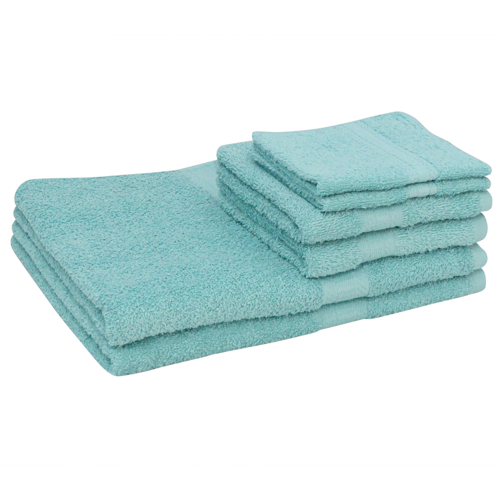 Kids Bathroom Sets Walmart
 Mainstays Basic Cotton Bath Towel Set 6 Piece Set