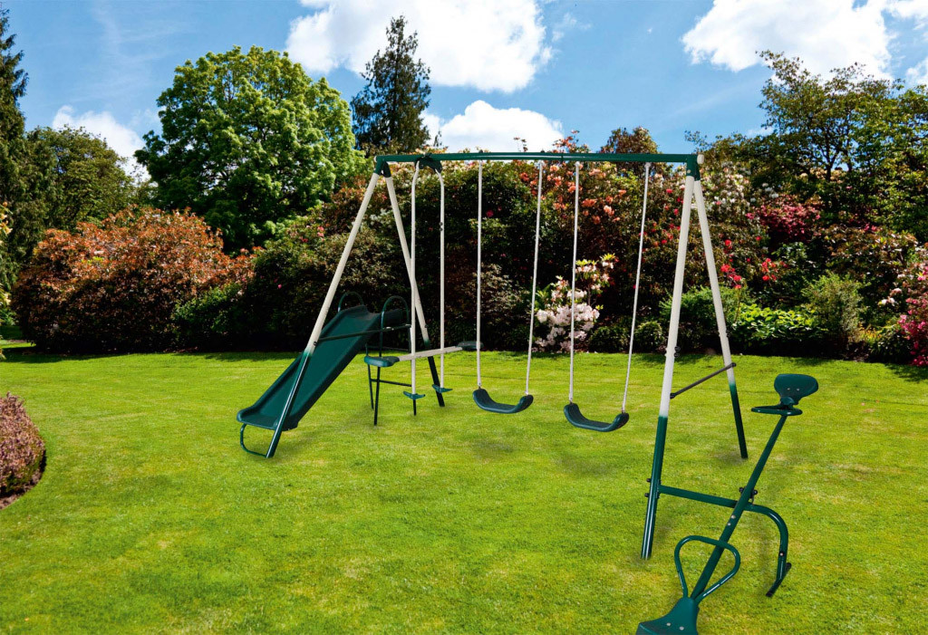 Kids Garden Swing
 SupaGarden Multi Function Childrens Kids Play Area Swing