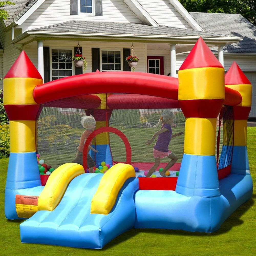 Kids Indoor Bounce House
 Kids Inflatable Bounce House Castle Jumper Without