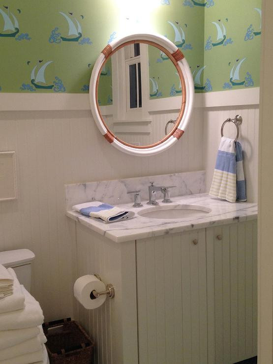 Kids Nautical Bathroom
 Boys Nautical Bathroom Design Ideas