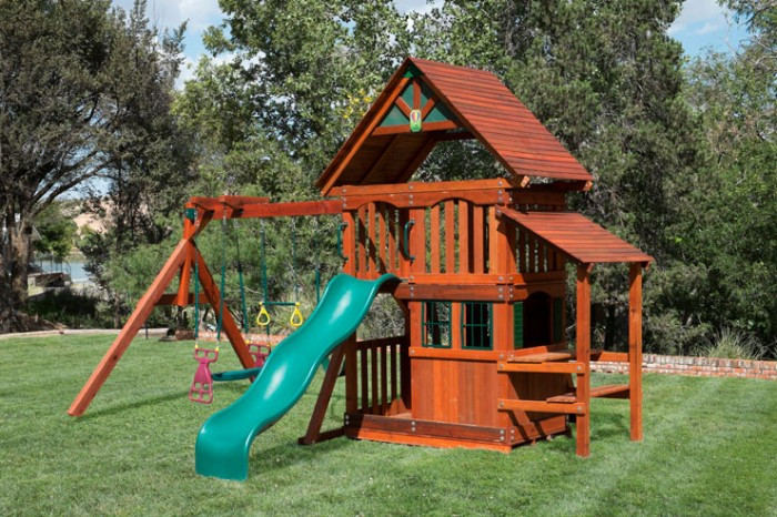 Kids Play House Swing Set
 Children s Outdoor Swing Sets at Discounted
