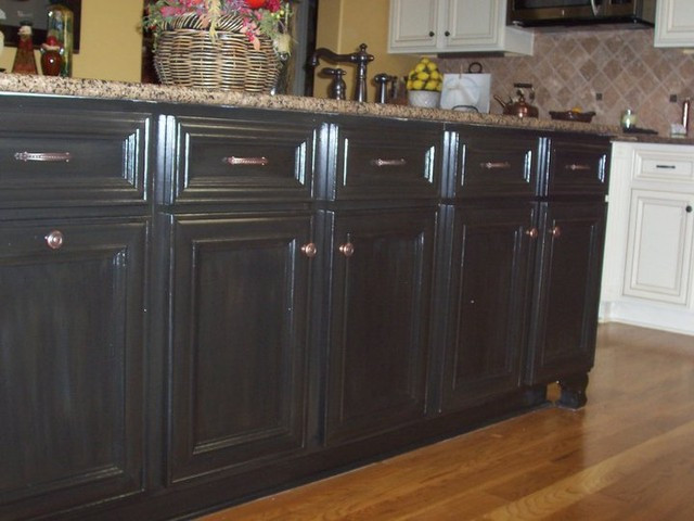 Kitchen Cabinets Finish
 cabinet refinish black cabinets faux finish wood finishes