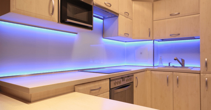 Kitchen Led Lighting Under Cabinet
 32 Beautiful Kitchen Lighting Ideas for Your New Kitchen