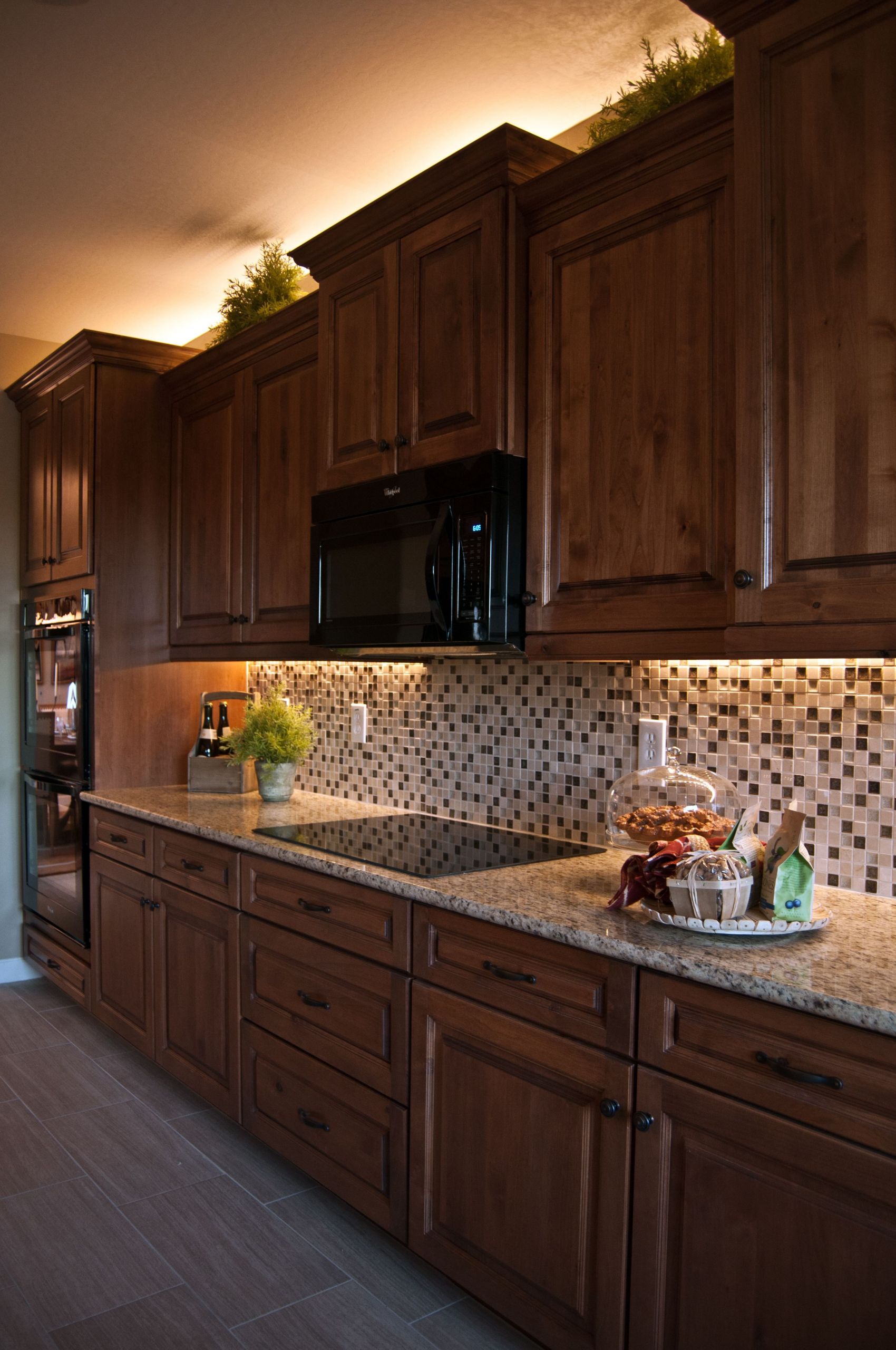 Kitchen Led Lighting Under Cabinet
 Inspired LED lighting in traditional style kitchen warm