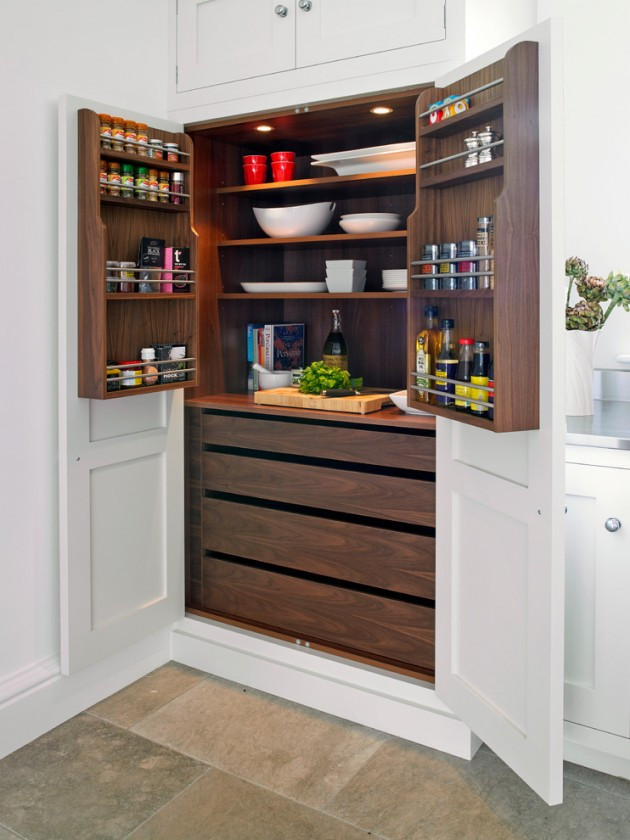 Kitchen Pantry Design Ideas
 15 Handy Kitchen Pantry Designs With A Lot Storage Room