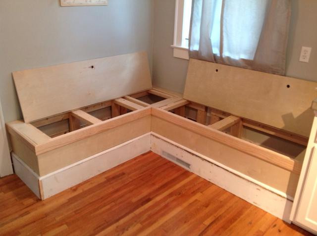 Kitchen Storage Bench
 How to Make a Custom Breakfast Seating Nook Snapguide
