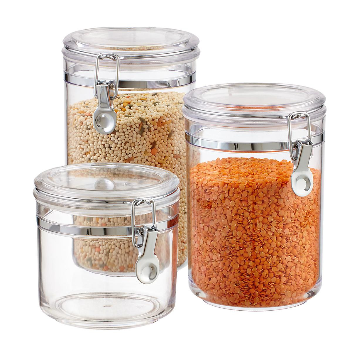 Kitchen Storage Canisters
 Hermetic Acrylic Canisters