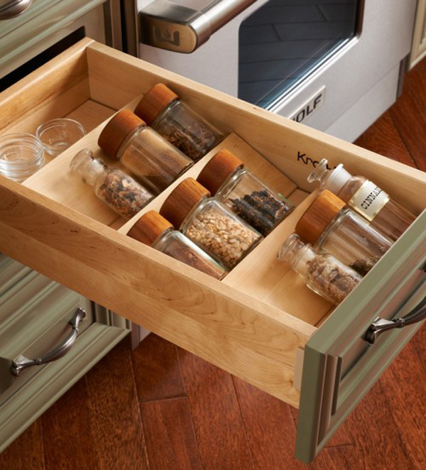 Kitchen Storage Drawers
 35 Functional Kitchen Cabinet With Drawer Storage Ideas