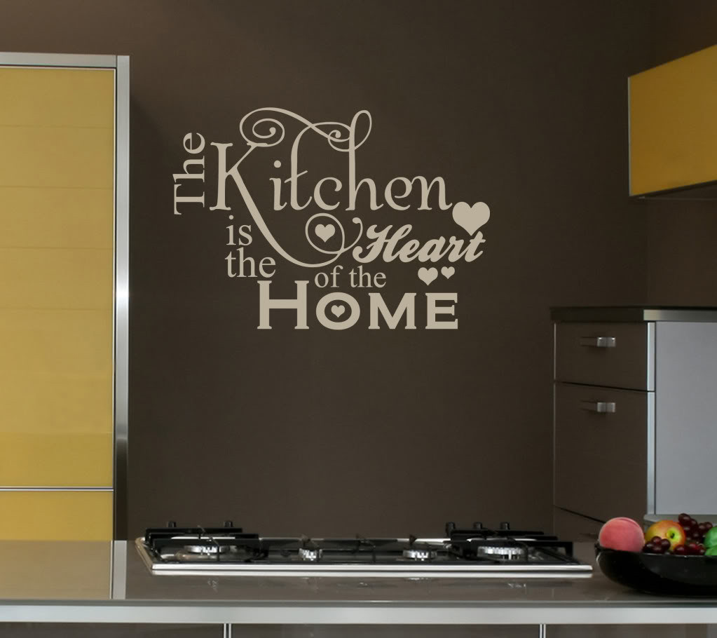 Kitchen Words Wall Art
 Vinyl Wall Lettering Home Decor Quotes Words Art Decals