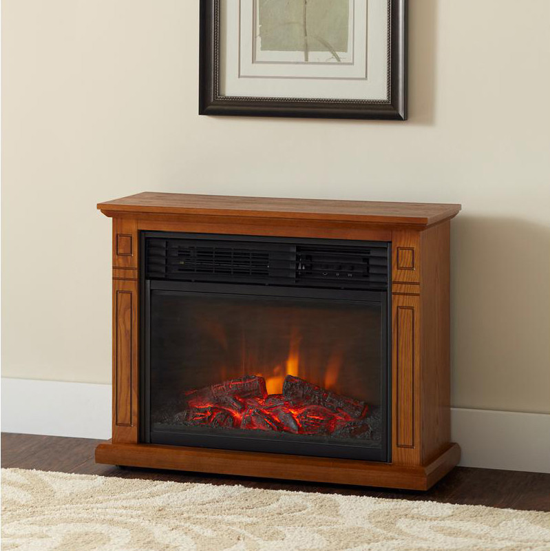 Large Electric Fireplace With Mantel
 Room Electric Quartz Infrared Fireplace Heater