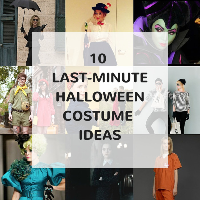 Last Minute Halloween Costume Ideas
 10 Last Minute Halloween Costume Ideas Pretty Mayhem