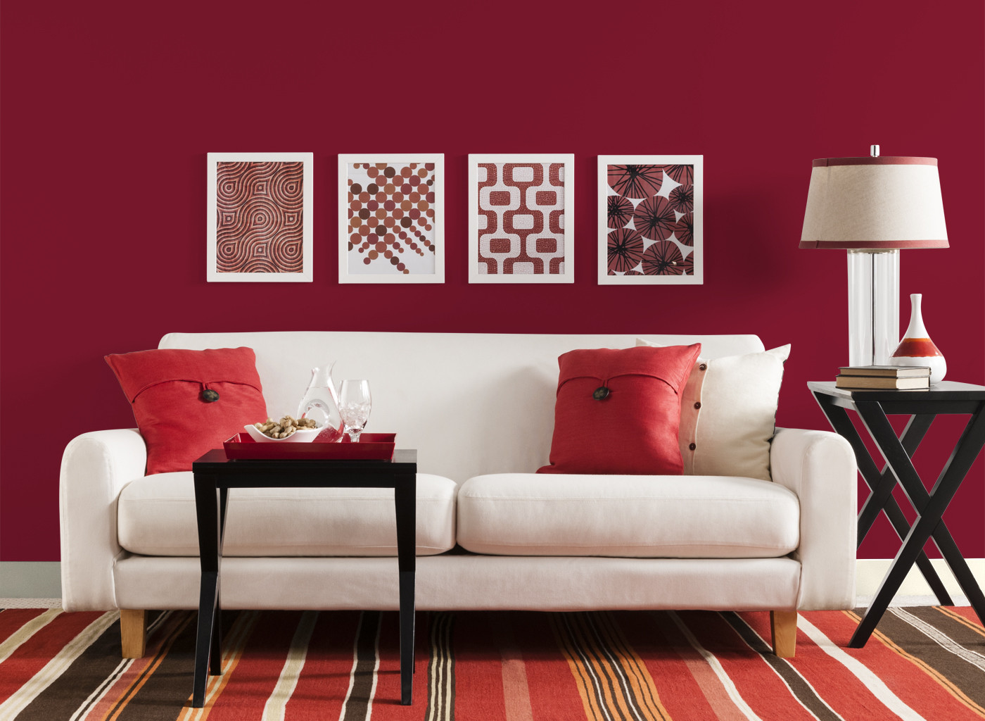 Living Room Wall Paint Ideas
 Red Living Room Ideas to Decorate Modern Living Room Sets