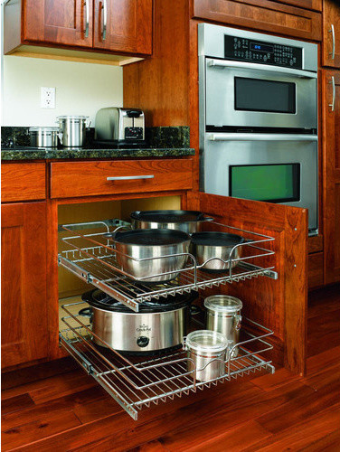Lowes Kitchen Cabinets Organizers
 Rev A Shelf In Cabinet Chrome Cabinet Organizer