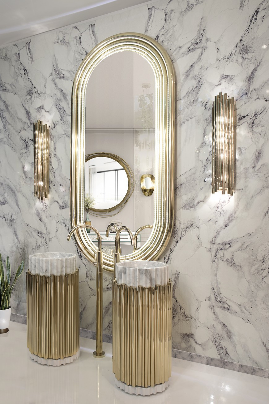 Luxury Bathroom Mirrors
 Renovate Your Luxury Bathroom with these Refined Wall