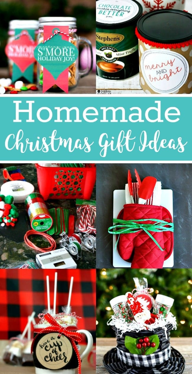Making Christmas Gift
 Easy Homemade Christmas Gift Ideas