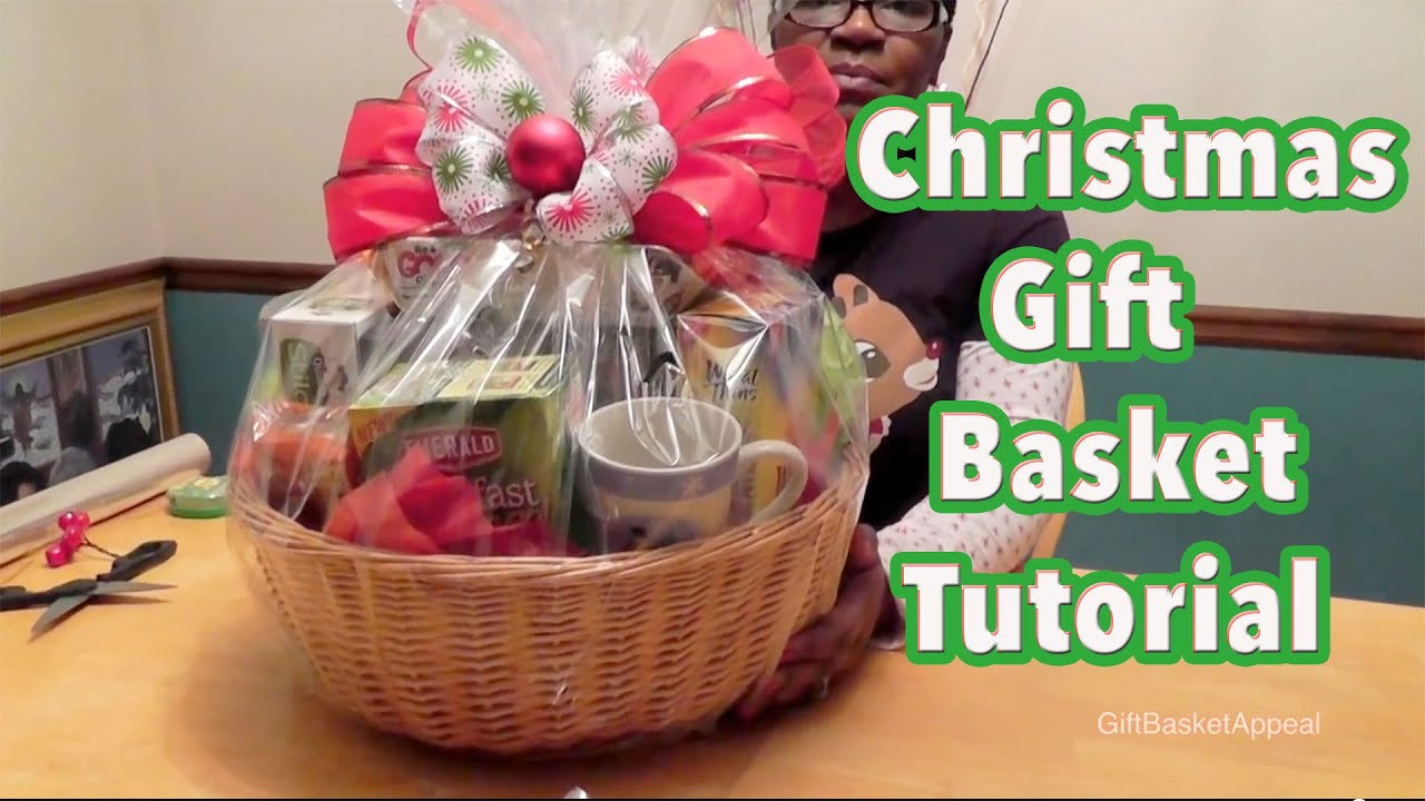 Making Christmas Gift
 DIY Gift Basket Tutorial Christmas Gift Basket