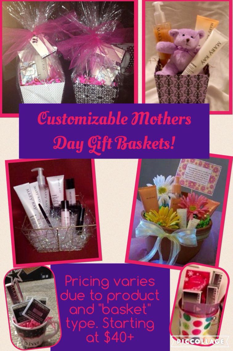 Mary Kay Mothers Day Ideas
 Mother s Day t baskets of all sorts Contact me today