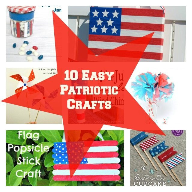 Memorial Day Art And Craft
 10 Easy 4th July Crafts Ideas