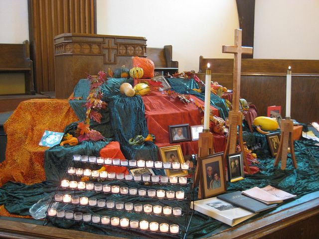 Memorial Day Church Service Ideas
 Harvest Altar 2011b