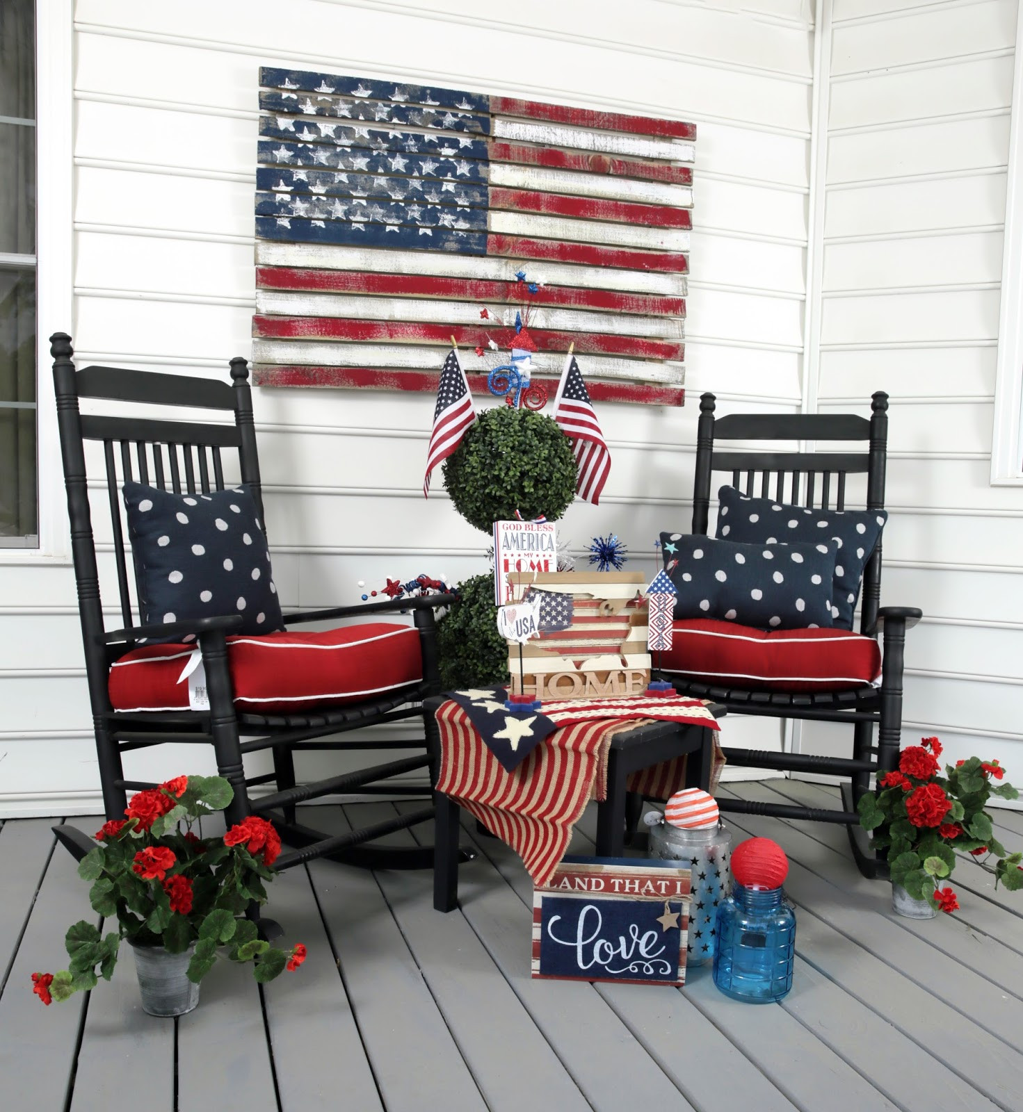Memorial Day Decor
 Trees n Trends Memorial Day Decorating Ideas