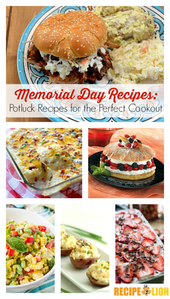 Memorial Day Meals Ideas
 Memorial Day Recipes Potluck Recipes for the Perfect