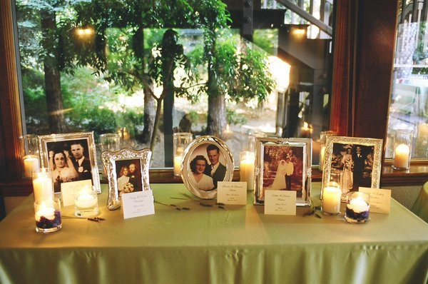 Memorial Day Tribute Ideas
 Tribute to the Departed Wedding Day Memorials