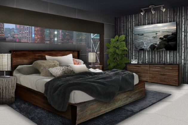 Mens Bedroom Design
 15 Dark Bedroom Designs For Dramatic Atmosphere