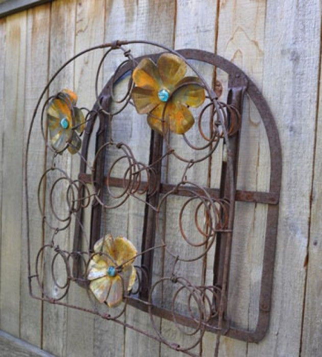 Metal Spring Ideas 127 best Repurposed Box Springs images on Pinterest