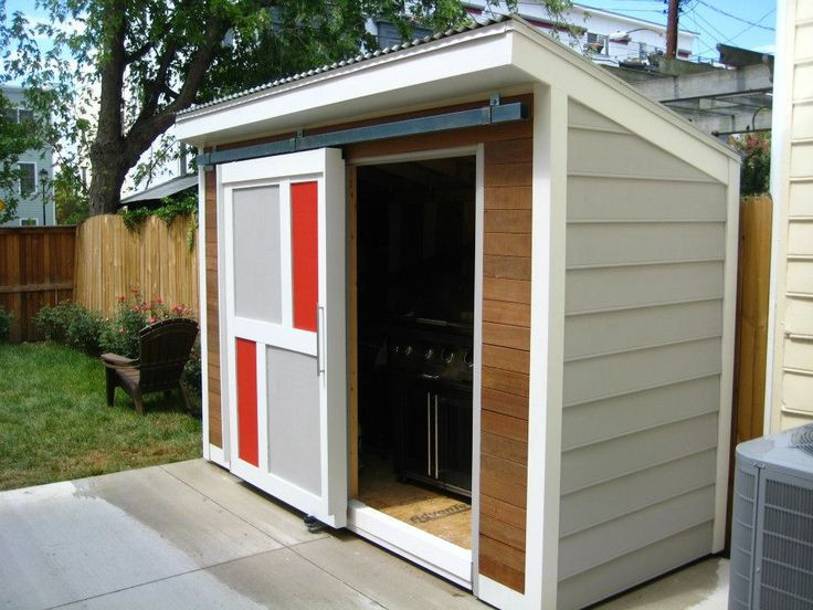Modern Backyard Shed
 Learn to build shed Looking for Modern garden sheds