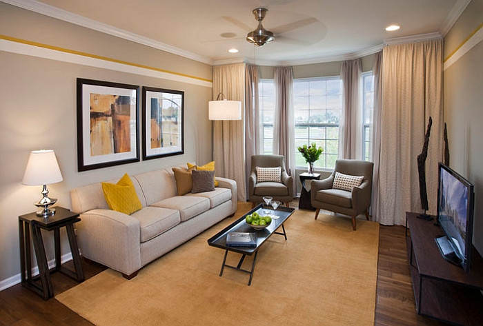 Modern Gray Living Room
 Gray And Yellow Living Rooms s Ideas And Inspirations