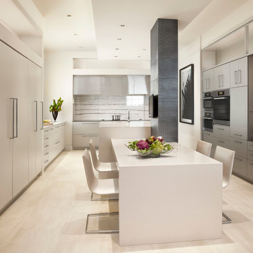 Modern Kitchen Images
 Modern White Kitchen Home Design Ideas Remodel