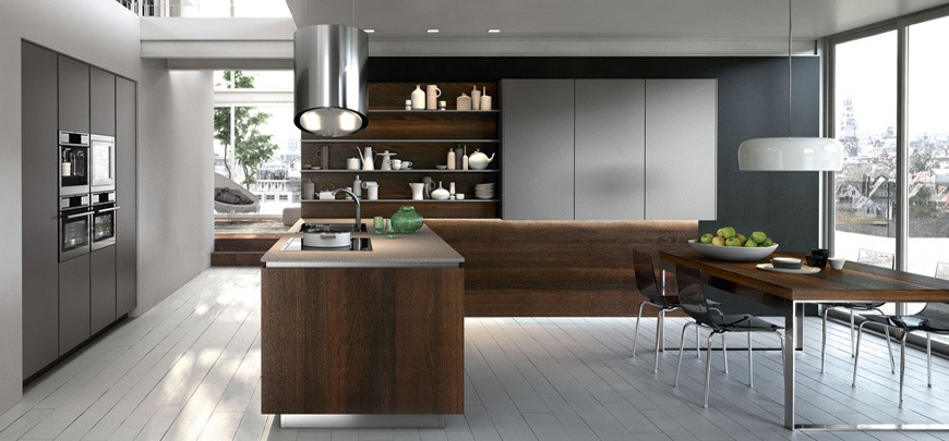 Modern Kitchen Images
 Ideas to incorporate high end open shelving in modern kitchens