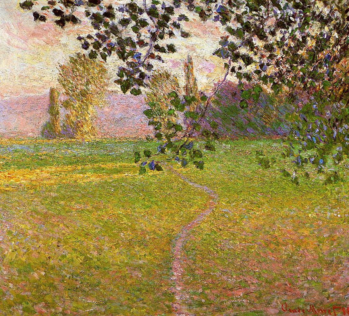 Monet Landscape Paintings
 Morning Landscape Giverny Claude Monet WikiArt