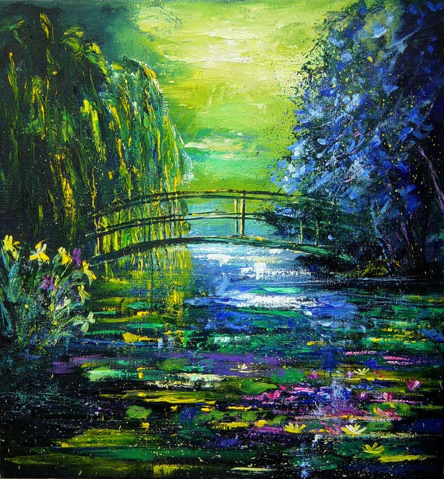 Monet Landscape Paintings
 after monet by pledent on DeviantArt