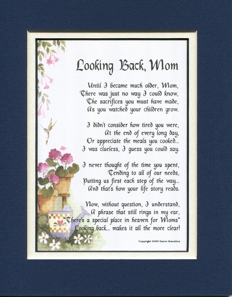 Mother's Day Church Gifts
 5 Mother s Day t present keepsake poem for mom mother