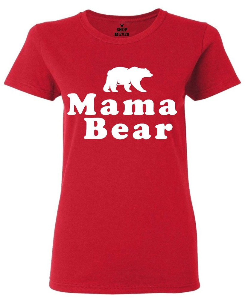 Mother's Day Humor Quotes
 Mama Bear Funny Women s T Shirt Family Love Matching Bear
