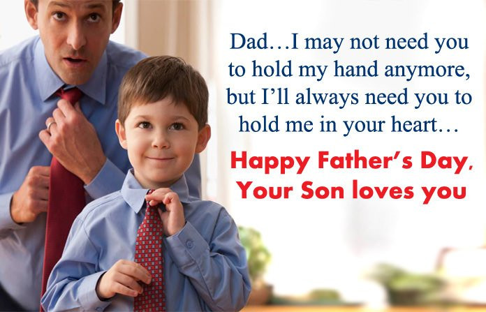 Mother's Day Quote From Son
 Happy Fathers Day Sayings From Son To Dad Short Quotes