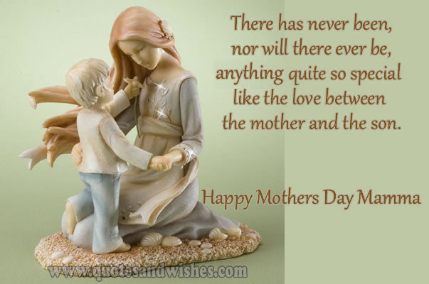 Mother's Day Quote From Son
 Mother To Son Birthday Quotes QuotesGram