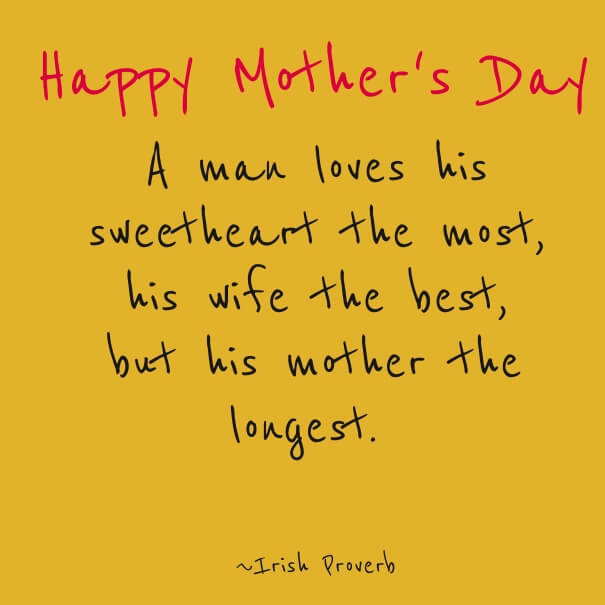 Mother's Day Quote From Son
 Happy Mothers Day Quotes From Son QuotesGram