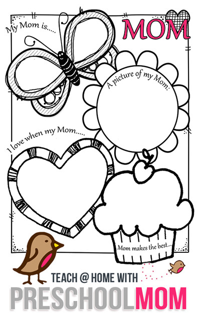 Mothers Day Activities For Preschool
 Mother s Day Preschool Printables