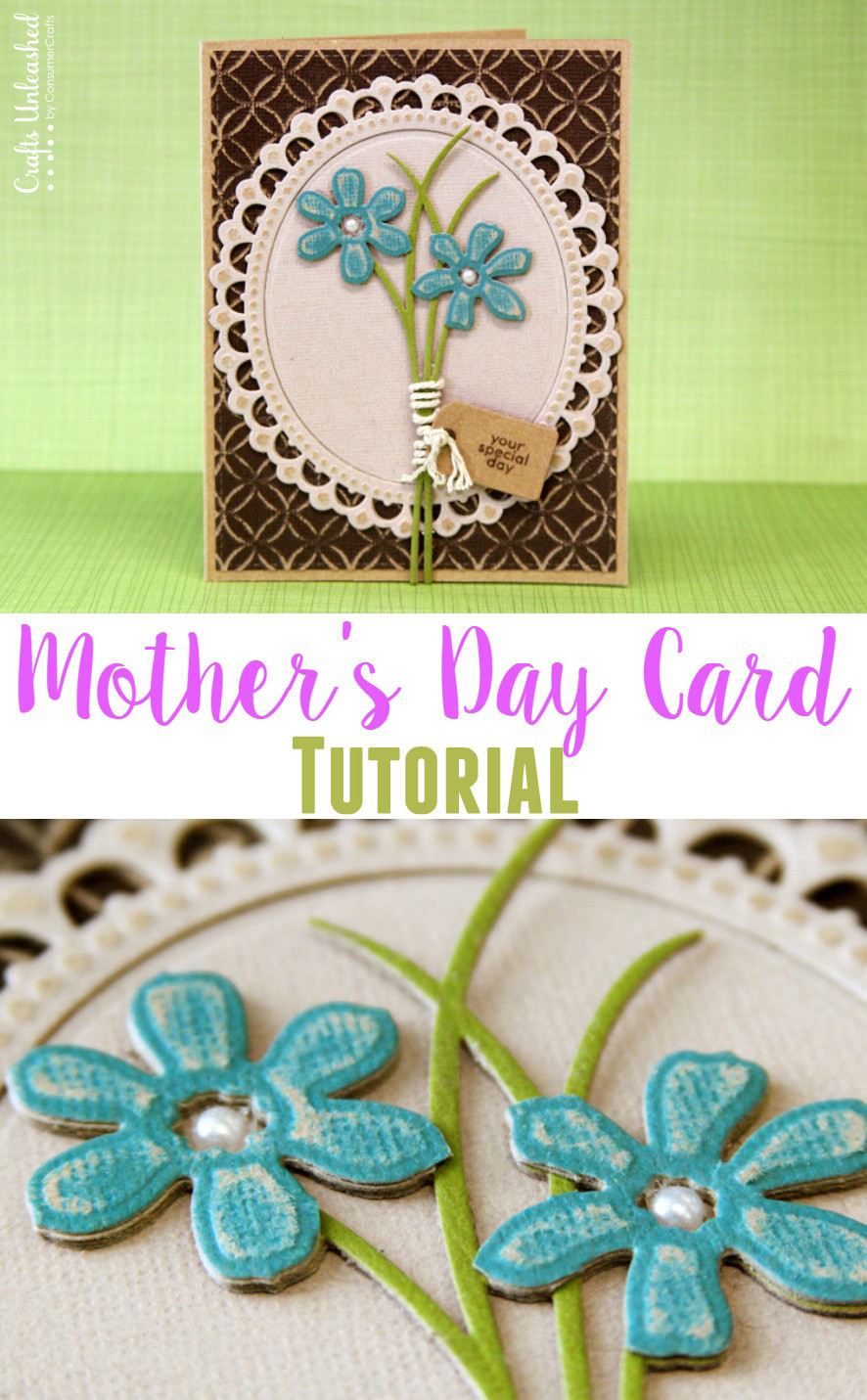 Mothers Day Diy Crafts
 DIY Mother s Day Card 3D Die Cut Crafts Unleashed