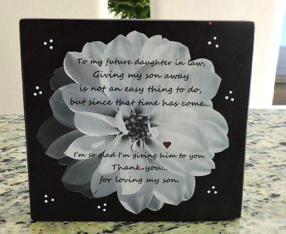 Mothers Day Gifts For Daughter In Law
 Future Daughter in Law Gift Wel e To The Family Gift