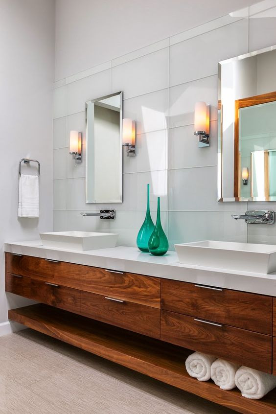 Natural Wood Bathroom Vanities
 The 30 Best Modern Bathroom Vanities of 2019 Trade Winds