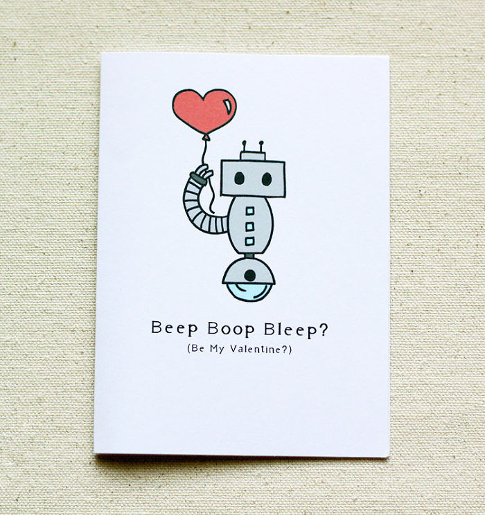 Nerdy Valentines Day Ideas
 38 Nerdy And Cute Valentine s Day Cards Viralyster