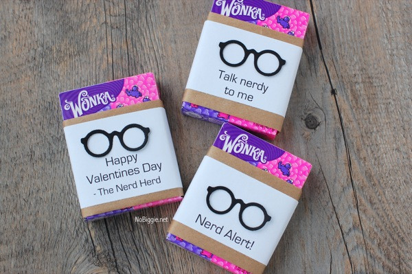 Nerdy Valentines Day Ideas
 Nerdy Valentines with free printable