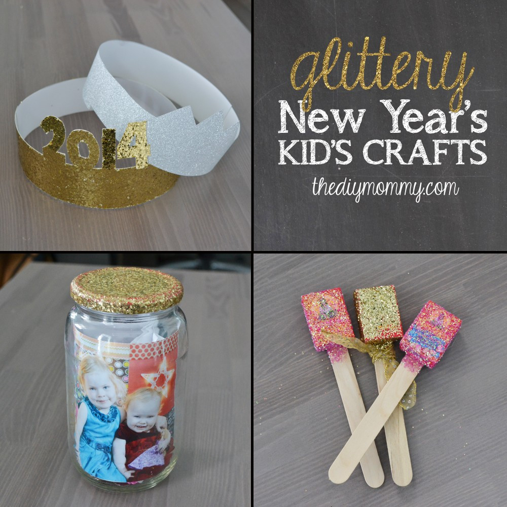 New Year Craft Ideas
 Make Glittery New Year s Kid s Crafts The News