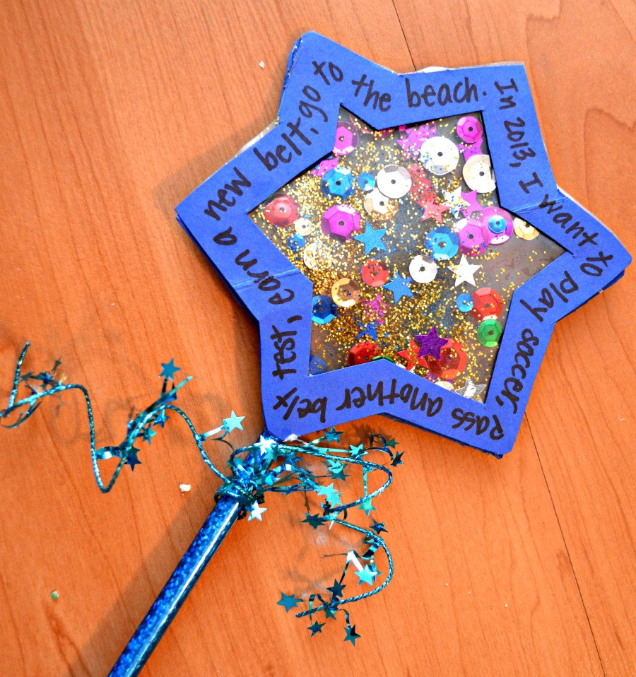 New Year Craft Ideas
 New Year s Wishing Wand
